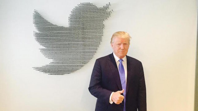 ترامپ از حساب توییتری مخصوص رؤسای جمهور آمریکا استفاده نمی‌کند