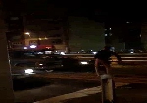 حادثه در اتوبان امام علی (ع) + فیلم
