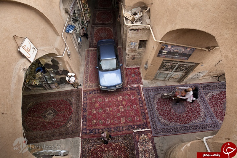 گزارش تصویری/ تجربه متفاوت عکاس ایرانی با فرش