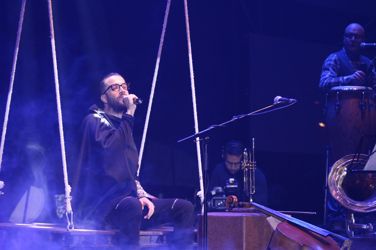 گرامیداشت موزیکال وارسته و عبداللهی در کنسرت بنیامین بهادری