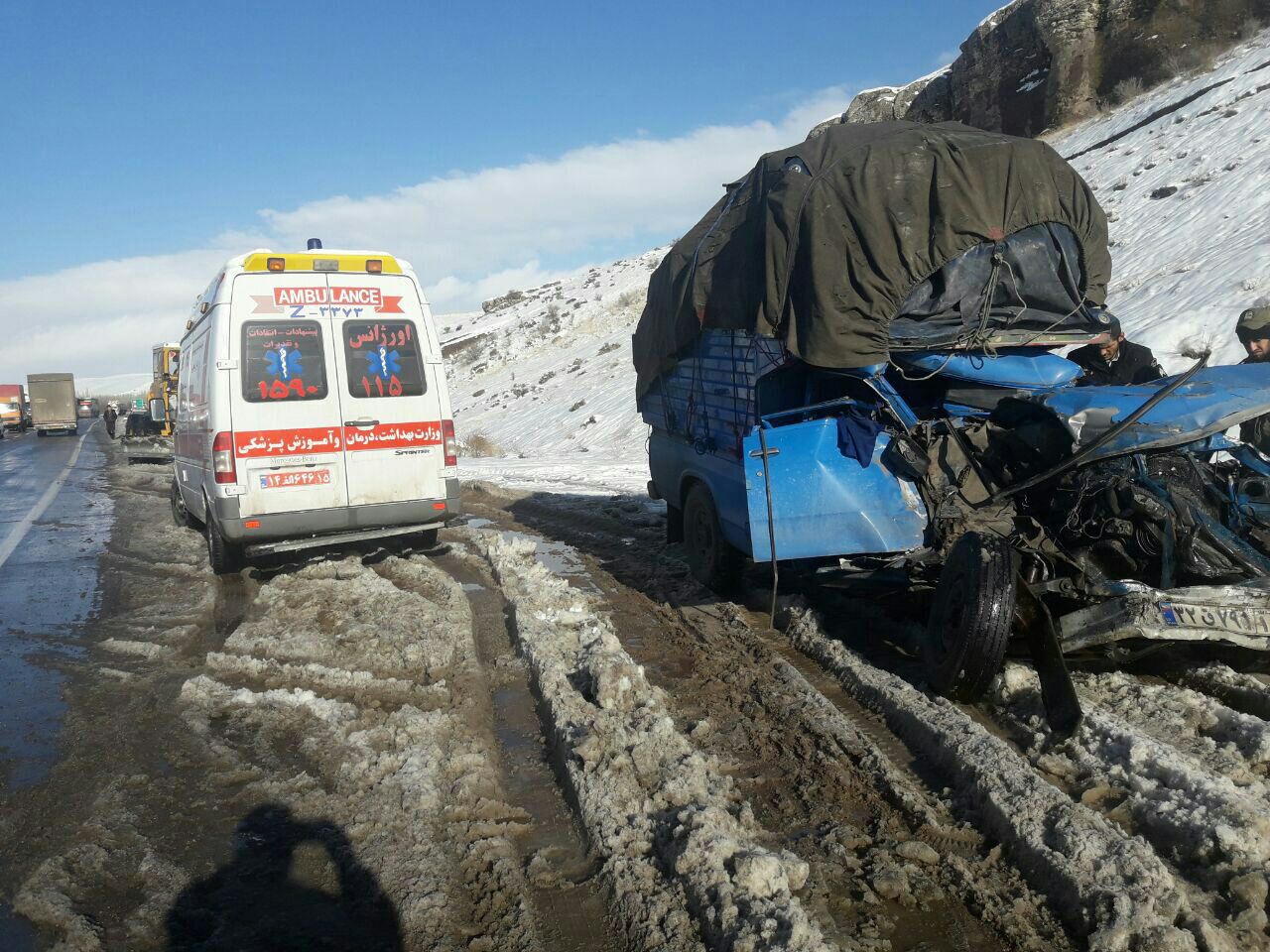 یک کشته در تصادف جاده قدیم میانه - تبریز