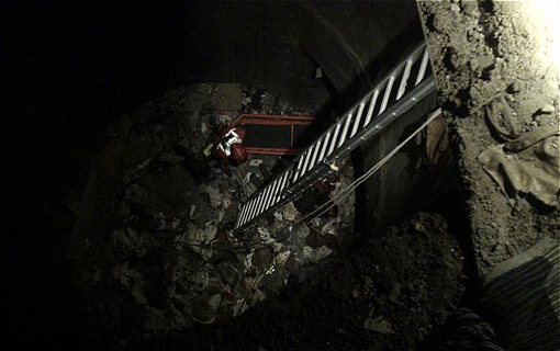 مصدومیت مرد 37 ساله به علت سقوط در عمق 10 متری چاه