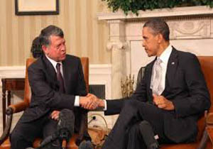 پادشاه اردن با وزیر دفاع آمریکا دیدار کرد