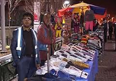 بازار داغ دستفروشی در تهران