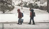 تعطیلی مدارس شهرستان مرند به علت بارش برف
