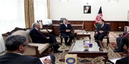 دیدار سفیر ایران و وزیر دارایی افغانستان