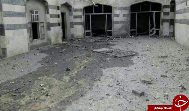حمله هوایی ارتش ترکیه به مسجدی تاریخی در سوریه+ تصاویر