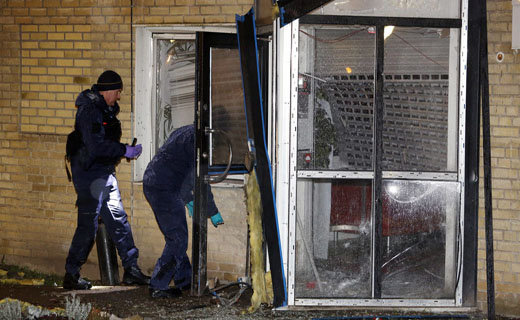 سه مظنون بمب گذاری در سوئد بازداشت شدند