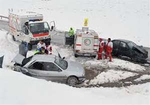 امدادرسانی به دو هزار و ۷۲ نفر گرفتار در برف و کولاک