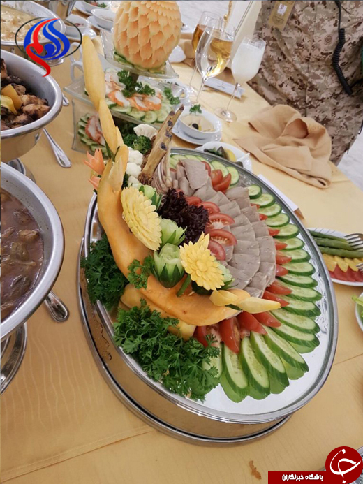 غذاهای شاهانه‌ای که فقط برای شاه عربستان تهیه می‌شود +تصاویر