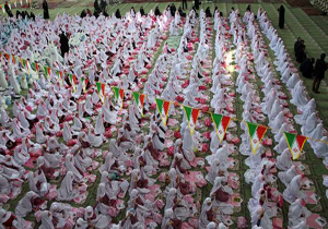 جشن تکلیف 800 دانش آموز دختر شهرکردی