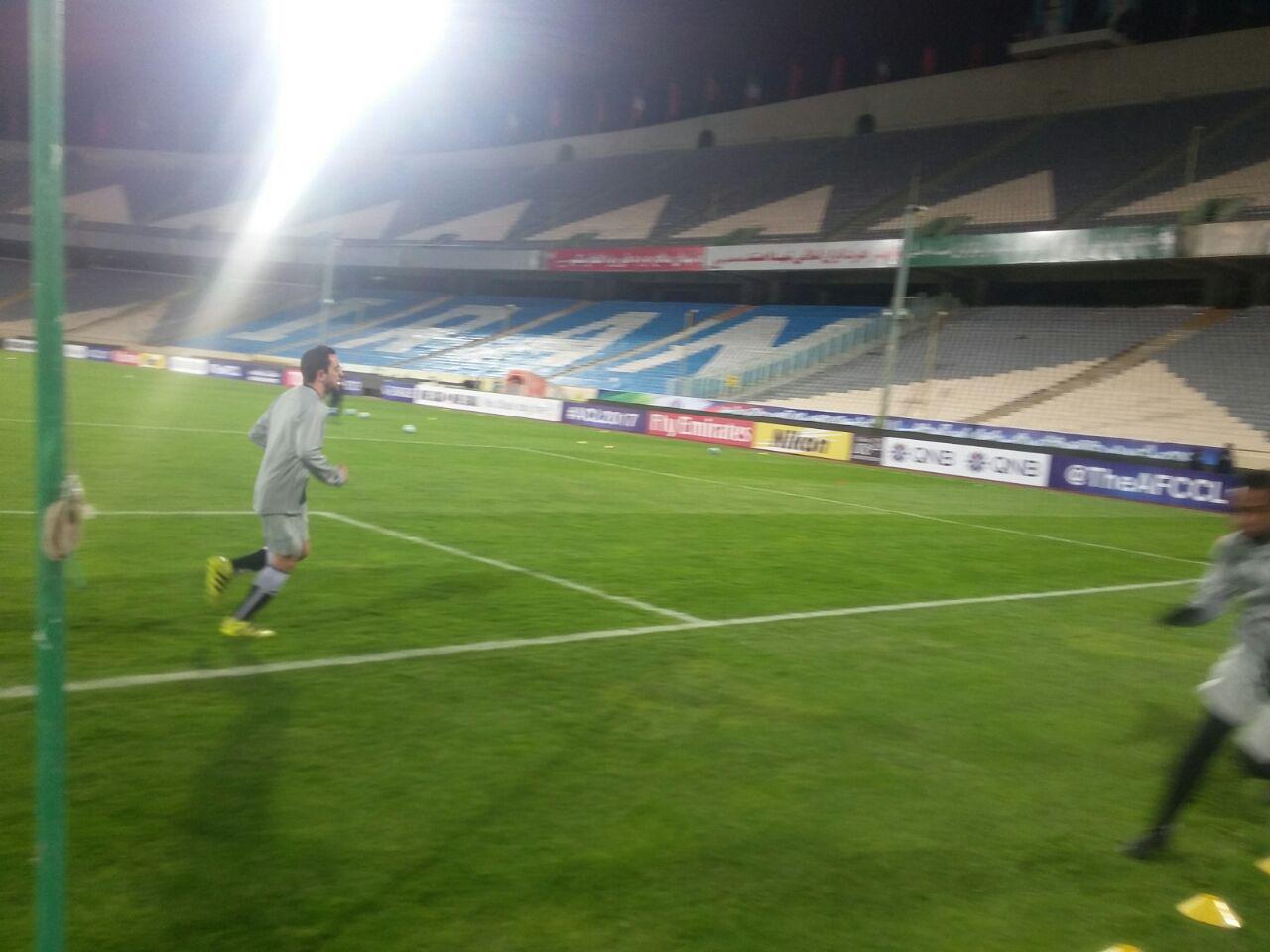 گزارش تمرین تیم فوتبال السد، پیش از دیدار با استقلال + تصاویر