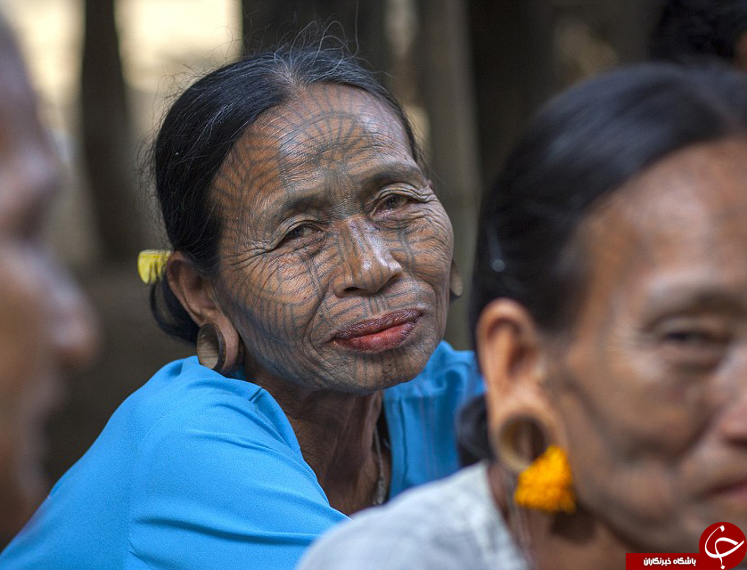 خالکوبی زنان این قبیله دیدنی است+ تصاویر/////جمعه