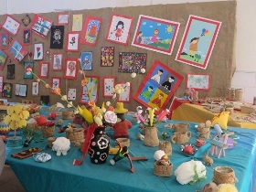 افتتاح نمایشگاه صنایع دستی و هنری در گتوند