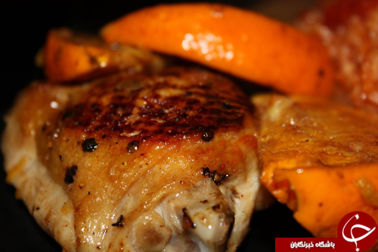 طرز تهیه سینه مرغ با سس پرتقال و عسل +عکس