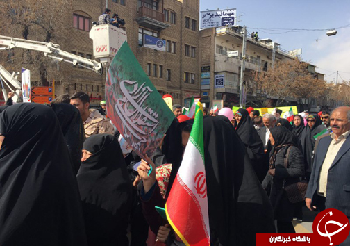 فریاد استقلال، آزادی، جمهوری اسلامی در فارس طنین انداز شد+تصاویر