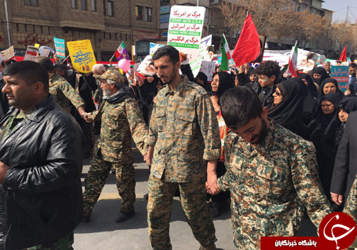 فریاد استقلال، آزادی، جمهوری اسلامی در فارس طنین انداز شد+تصاویر