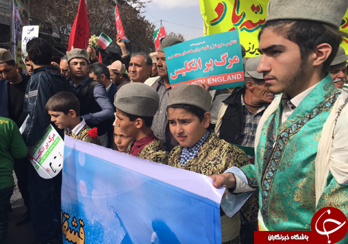 حماسه جامعه عشایری استان فارس در راهپیمایی یوم الله 22 بهمن+تصاویر