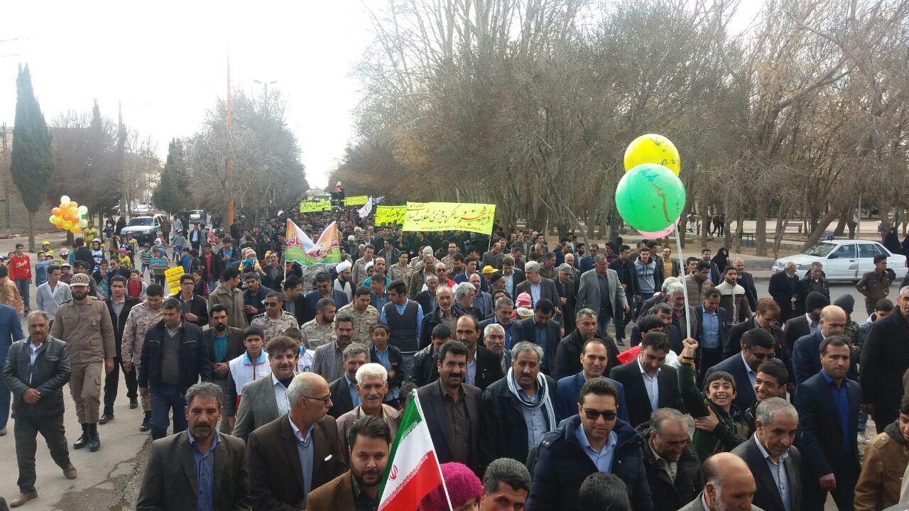 راهپیمایی 22 بهمن در شهرستان ها