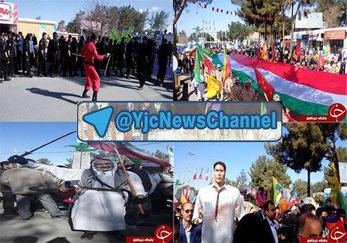 حماسه همدلی مردم سراسر ایران در راهپیمایی 22 بهمن