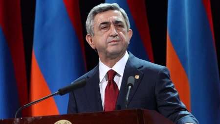 رئیس جمهوری ارمنستان به رهبر معظم انقلاب و رئیس جمهوری تبریک گفت