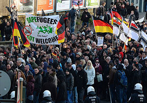 تظاهرات آلمانی‌ها در اعتراض به اخراج افغان‌های متقاضی پناهندگی