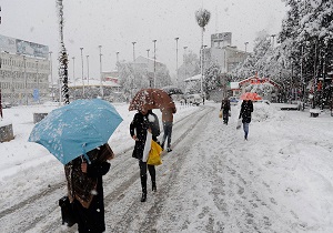 موج اصلی بارش برف تا سه‌شنبه هفته جاری در اردبیل