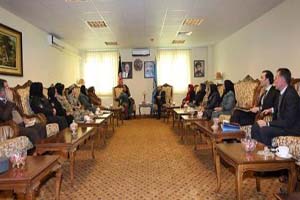 وزیر داخله افغانستان بر بهبود وضعیت زنان در صفوف پلیس تاکید کرد