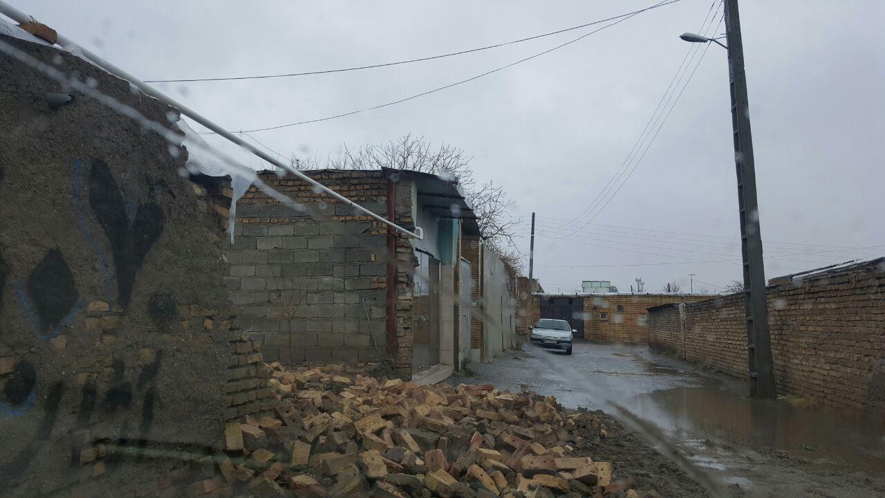 سیل به 5 منزل مسکونی در رفسنجان خسارت زد