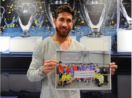 «سرخیو راموس» ستاره رئال مادرید ۱۰۰ هزار یورو به قربانیان ماین افغانستان کمک می کند