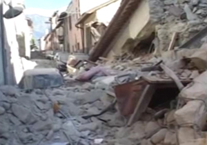 تداوم شرایط دشوار زلزله زدگان در ایتالیا + فیلم