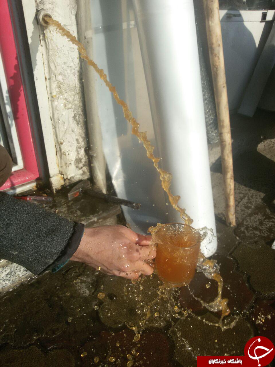 آلودگی آب شرب در «بناب» + تصاویر