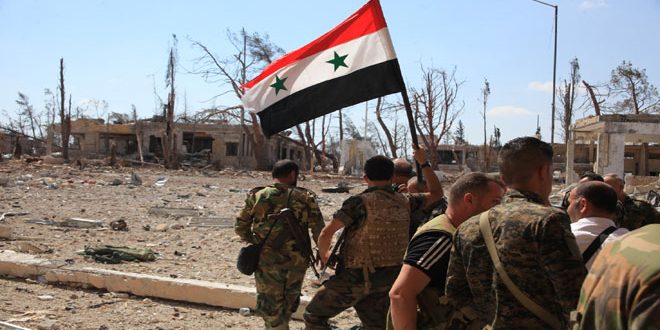 هدف قرار گرفتن مواضع داعش در حومه دمشق و دیرالزور/ تشدید درگیری داخلی تروریست‌ها در ادلب
