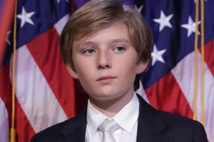 کاخ سفید: احترام پسر 10 ساله ترامپ را حفظ کنید!