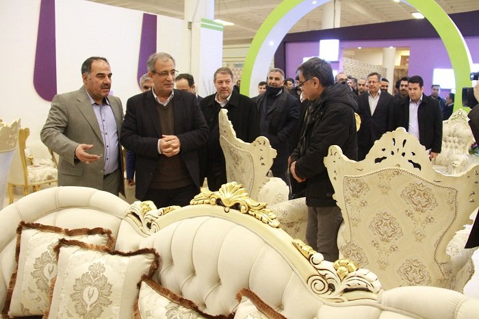 افتتاح مجموعه نمایشگاهی شهرک مبل و خودروی تبریز در مایان