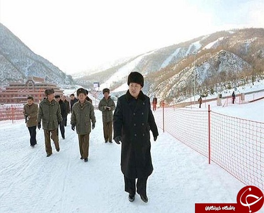 اقدام زشت رهبر کره شمالی در پیست اسکی