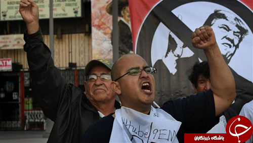 تظاهرات ضد ناتو در حاشیه برگزاری کنفرانس امنیتی مونیخ+ تصاویر