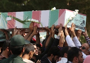 تشییع پیکر شهداهای گمنام در استان