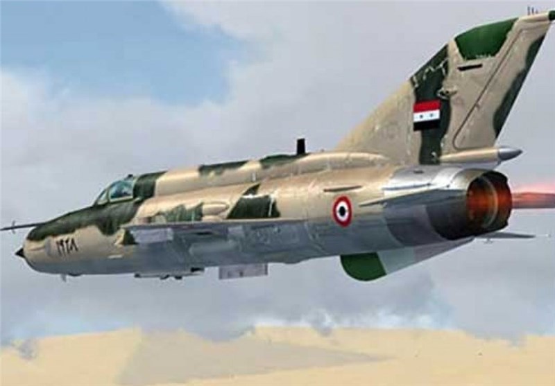 خلبان جنگنده سقوط کرده سوری زنده پیدا شد