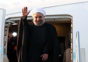 رئیس جمهوری مشهد را به مقصد تهران ترک کرد