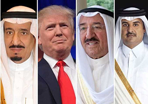 عطوان: ترامپ به دنبال لخت کردن اعراب خلیج فارس است