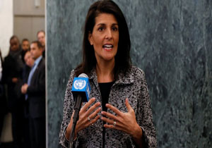 لفاظی نماینده آمریکا در سازمان ملل: باید ایران را از سوریه بیرون کنیم