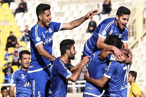 پیروزی آبی پوشان خوزستانی مقابل الفتح عربستان + فیلم
