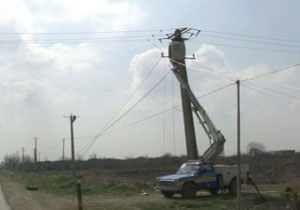 مانور اصلاح خطوط برق در مازندران