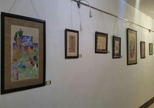گشایش نمایشگاه نقاشی ایرانی در شهرکرد