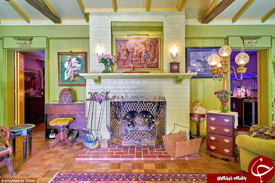 رنگارنگ‌ترین خانه آمریکا +تصاویر