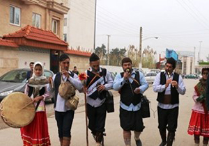 برگزاری آئین سنتی نوروزخوانی در شهرستان نکا