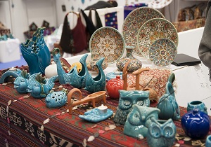 برپایی نمایشگاه صنایع دستی در آبیک