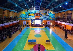 برگزاری مسابقات ورزش های همگانی دانشجویان دختر در ساری