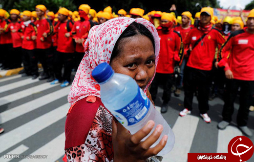 عکس/ تظاهرات روز کارگر در کشورهای جهان